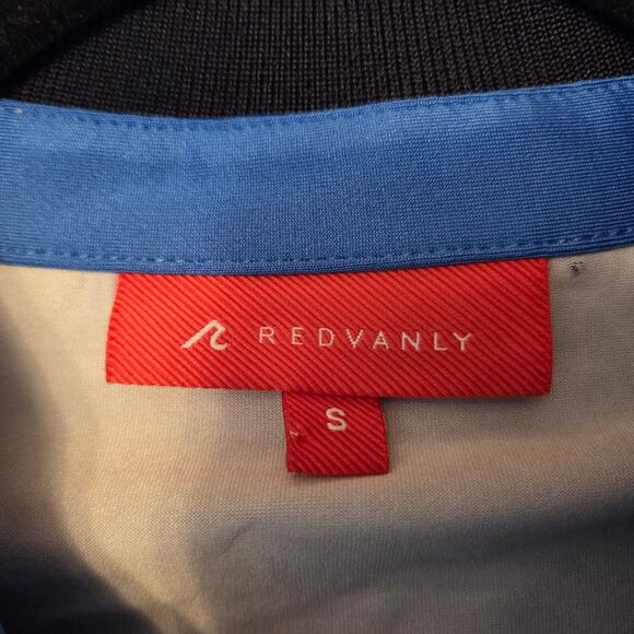 Redvanly Pascal Polo in Midnight Blue, NWT sz Small Stretch Performance Golf - Picture 3 of 10